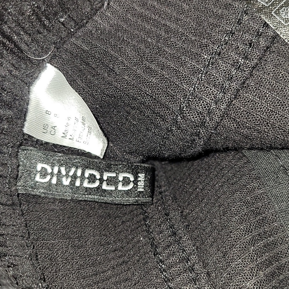 Divided Black Corduroy Straight Leg Jeans - Picture 9 of 9
